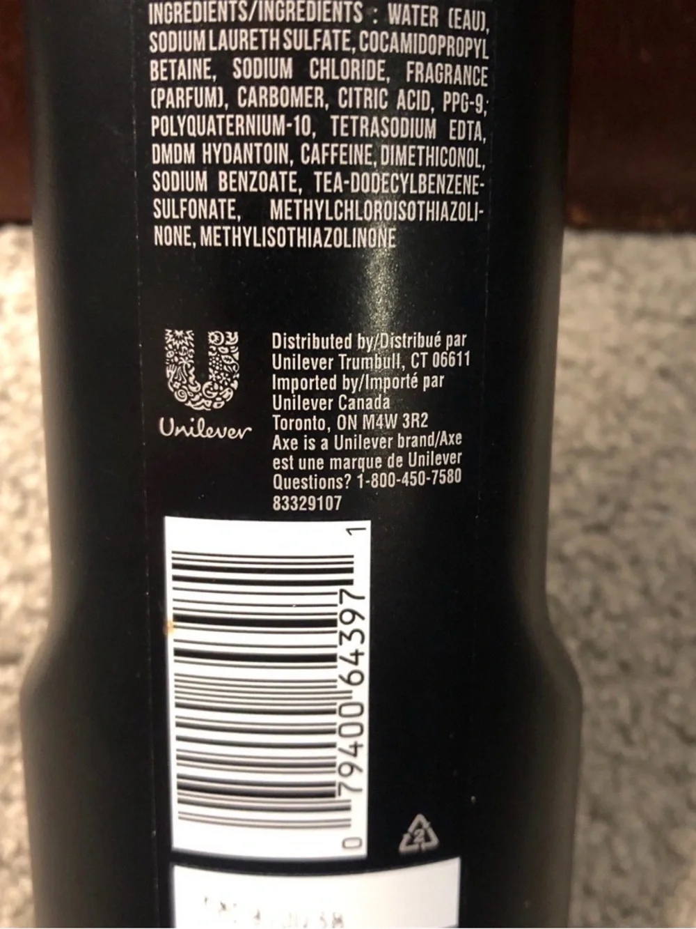 AXE Urban Daily Thickening Shampoo with Caffeine, Thicker Looking, 12oz